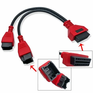 12+8 Pin Connector Cable Adaptor Fit For Chrysler Autel Maxisys MSCHRY128 - Picture 1 of 7