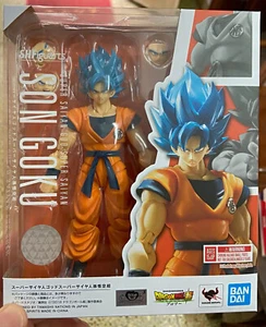 Figura de acción Dragon Ball Super Saiyan God Goku Bandai S.H.Figuarts SHF juguete nuevo - Imagen 1 de 5