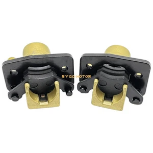 Front Brake Calipers w/Pads for Polaris UTV RZR 170 2009-2020 0454380 0454381 - Picture 1 of 7