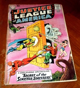 JUSTICE LEAGUE OF AMERICA  #2  (1961)  F-G (1.5) cond.  SUPERMAN, BATMAN, FLASH - Picture 1 of 8