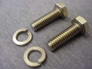 Ford Essex & Kent Crossflow STAINLESS STEEL Thermostat Housing HEX Bolts - Picture 1 of 3