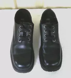 Bed Stu Para hombres 46/12 Cuero Negro Grueso Oxford Ropa de Calle/Ropa de Trabajo Suela de 3/4 pulgadas - Imagen 1 de 8