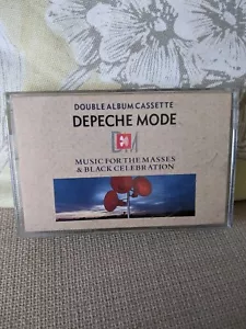 music for the masses and black celebration double cassette tape - Picture 1 of 3