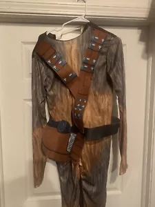 Star Wars Chewbacca Chewie Han Solo Movie Costume Child Size Large - Picture 1 of 24