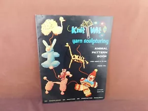 Animal Pattern Book 68 Knit Wit Yarn Sculpting Yankee Homecraft Corp - Picture 1 of 2