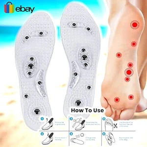 ORTHOTISCHE EINLEGESOHLEN FÜR BOGENUNTERSTÜTZUNG PLANTARFASZIITIS FLACHE FÜSSE MAGNETISCHE EINLEGESOHLEN - Bild 1 von 5