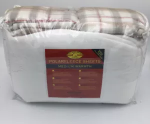 Berkshire Polarfleece Medium Warmth White Sheet - Full - Picture 1 of 2