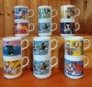 Disney Set 12 Tazze Porcellane Cipa Italy - Imagen 1 de 10