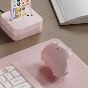 Mini Wireless Bluetooth Handheld Trackball Lazy Finger Mouse Mice for Windows - Picture 1 of 10