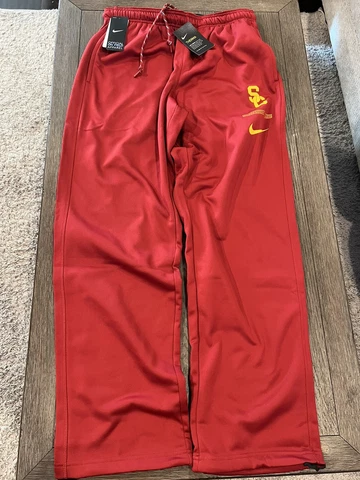 Mens Nike  Usc Trojans Football Joggers Sweatpants Pants Large New $75 Cover