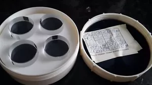 Juego paralelo plano óptico (calibración micrómetro) 15.**mm placas de vidrio planas - Imagen 1 de 4