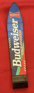 Vintage Budweiser blau Ski Bier Zapfhahn Griff Knopf Fass Bar Brauen Fass Kegerator - Bild 1 von 4
