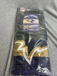 "Bandera de equipo de doble cara de los Baltimore Ravens 28x44"" pancarta de regalo para fanáticos del fútbol" - Imagen 1 de 3