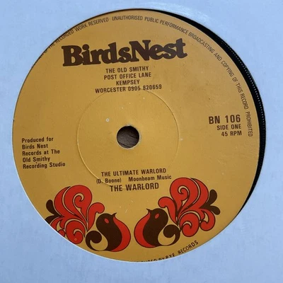 THE WARLORD - THE ULTIMATE WARLORD - 1979 BIRDS NEST - Изображение 1 из 2