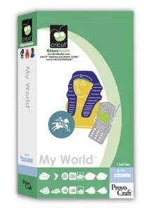 CRICUT *MY WORLD* CLASSMATE PATRONE *NEU VERSIEGELT* SCHICHTEN KREIS FLIESENRAHMEN - Bild 1 von 4
