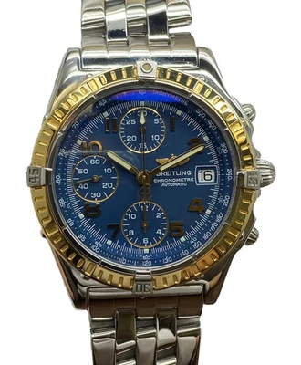 Breitling Chronomat Factory Warranty D13352 Blue Dial Automatic Men's Watch - Image 1 of 4
