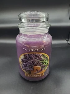 Yankee Candle Lavendar 22 Oz Large Glass Jar Single Wick Candle New - Picture 1 of 6