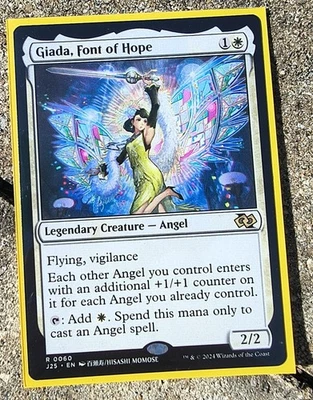 giada font of hope Commander Deck, Angel Tribal, Flying, Very Powerful, Lifegain - Image 1 of 4