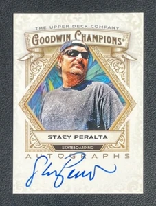 2025 UD Goodwin Champions #A-SP Stacy Peralta Autograph Auto Skateboarding - Bild 1 von 2