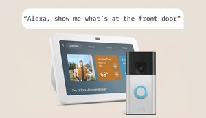 Timbre Echo Show 8 (último) con batería de anillo - Paquete Smart Home - Imagen 1 de 11