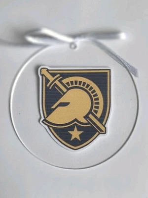 Adorno de caballeros negros del ejército acrílico redondo transparente Foto 1 de 2