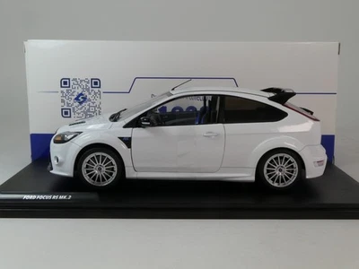 Solido Ford Focus RS MKII frozen white 2009 1/18 S1813102 - Immagine 1 di 3