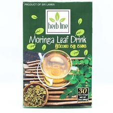 Moringa Leaf Powder Tea Bags (30) 100% Pure OrganicNatural Caffeine Free Herbal 