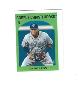 2021 Topps Heritage Minors '72 Topps Venezuelan Stamp #72TVS8 Pedro Leon - Bild 1 von 1