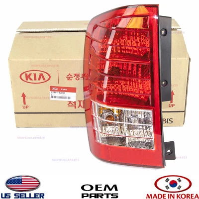 Genuine Tail Light Lamp Rear LEFT Driver Side OEM Entourage Kia Sedona 2009-2014 - Image 1 of 4