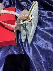 $370. LANCEL Billie  DOUBLE Pouch Crossbody Bag Cowhide Leather NWT - Picture 1 of 14