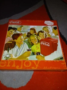 Masterworks Coca-Cola 1000 Piece Puzzle The Soda Shop Still Sealed - Picture 1 of 7