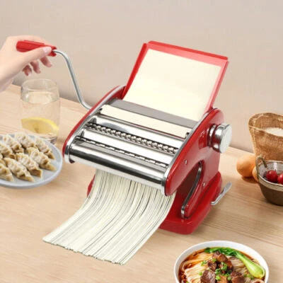 Pasta Maker & Roller Machine Noodle Spaghetti&Fettuccine Maker Health 2.36in New - Image 1 of 4