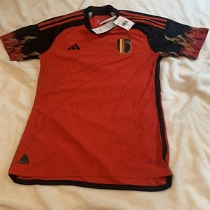 Adidas 2022-23 Belgium Authentic Home Soccer Jersey HD9413 Men Size M $150 - Picture 1 of 8