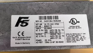 KEB COMBIVERT 16F5G1E-YPOO 16.F5.G1E-YPOO-USED- Frequency Inverter #009 - Picture 1 of 5