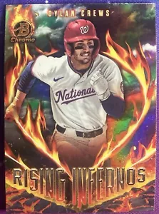 2024 Bowman #RI-11 Dylan Crews Rising Infernos Washington Nationals - Bild 1 von 2
