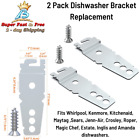 Universal Dishwasher Mounting Brackets For Whirlpool Kenmore Sears Maytag 2 Pack