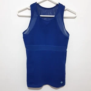 2XU Tank Top Activewear Shirt Womens Blue Sleeveless Size Small - Picture 1 of 5
