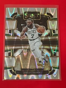 2023-24 Panini Select Jaylen Brown #22 Tectonic Prizm Finals MVP Celtics - Picture 1 of 2