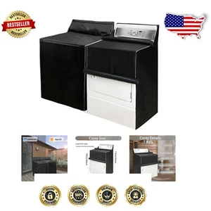 2-Pack Waterproof Washer and Dryer Covers - Dustproof & UV Resistant Protection - Picture 1 of 8