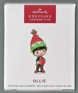 Hallmark Keepsake 2024 KOC Club Olllie MINIATURE Christmas Tree Ornament NEW - Picture 1 of 2