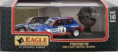 1/43 UH 1707 Renault 5 Turbo 1983 Monte Carlo Rally #14 Saby & Sappey - Philips - Image 1 of 4