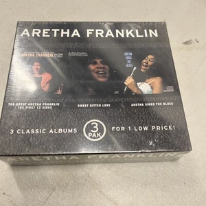 aretha franklin 3 classic albuns cds , new, sealed! - Picture 1 of 3