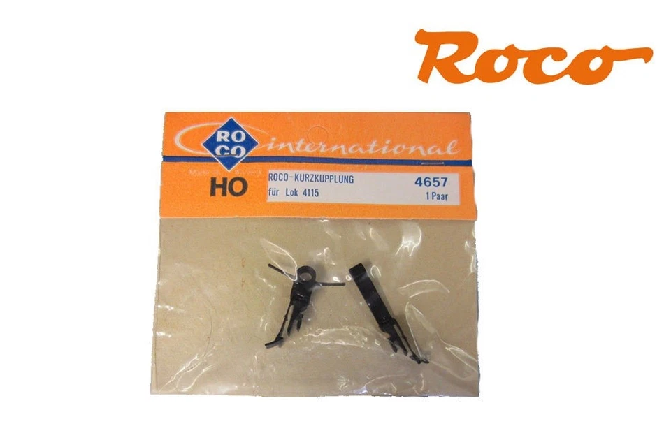 Wagon Train Hooks System 4115 Roco 40261 / 4657 Coupling Set HO Model Rail - Image 1 of 1