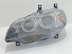 BMW E71 X6 Adaptive Bi-Xenon Headlight with Bulbs Left Side RHD CAR - Picture 1 of 8