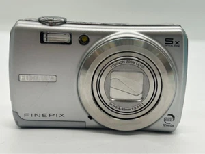 Fujifilm FinePix F100fd 12MP Silver Digital Camera CCD Sensor 5x Optical Zoom - Picture 1 of 6
