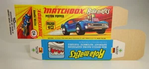 Matchbox Superfast No. 10B Piston Popper unfolded, printing fresh "J" box - Picture 1 of 2