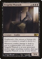 Vengeful Pharaoh Magic 2012 / M12 NM Black Rare MAGIC GATHERING CARD ABUGames