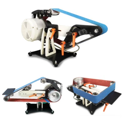 1KW Abrasive  DIYBelt Machine Sand Machine Grinding Polishing  Sharpener - Image 1 of 4
