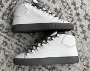 Balenciaga Arena High White Gray - Men’s Size 41, With Box - Picture 1 of 7