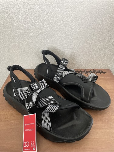 Sandali Nike Oneonta Trail neri grigio lupo platino DJ6604 001 da uomo taglia 13